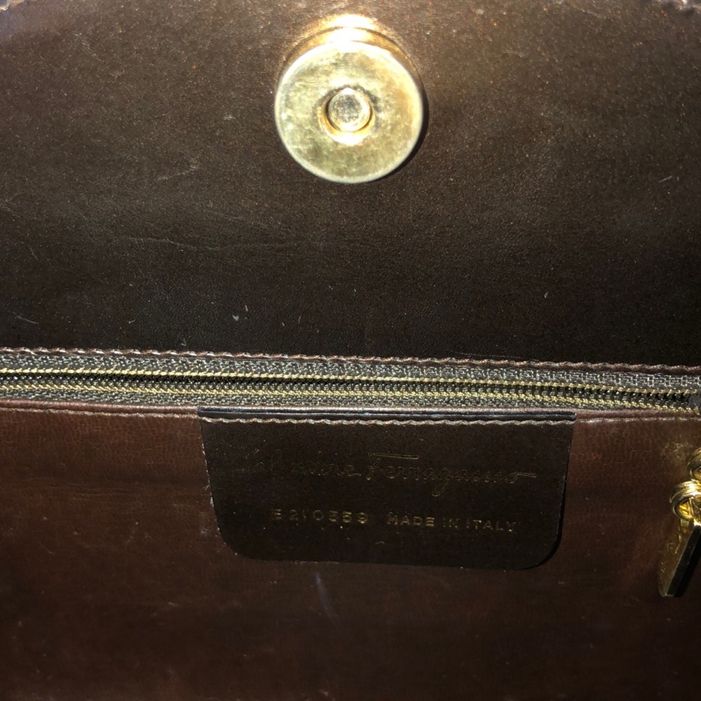 Authentic Salvatore Ferragamo Evening Handbag - Picture 4 of 8